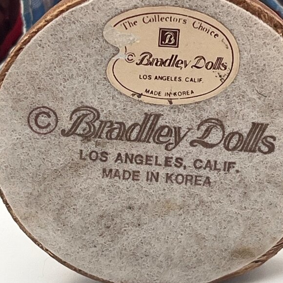 Vintage Bradley Dolls Original Little Red Riding Hood 1977 Big Eyes Storybook‎ - Picture 10 of 10